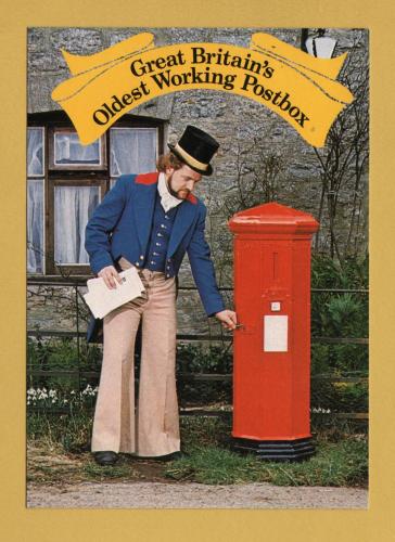 `Great Britain`s Oldest Working Postbox` - Postally Unused - Post Office Picture Postcard.